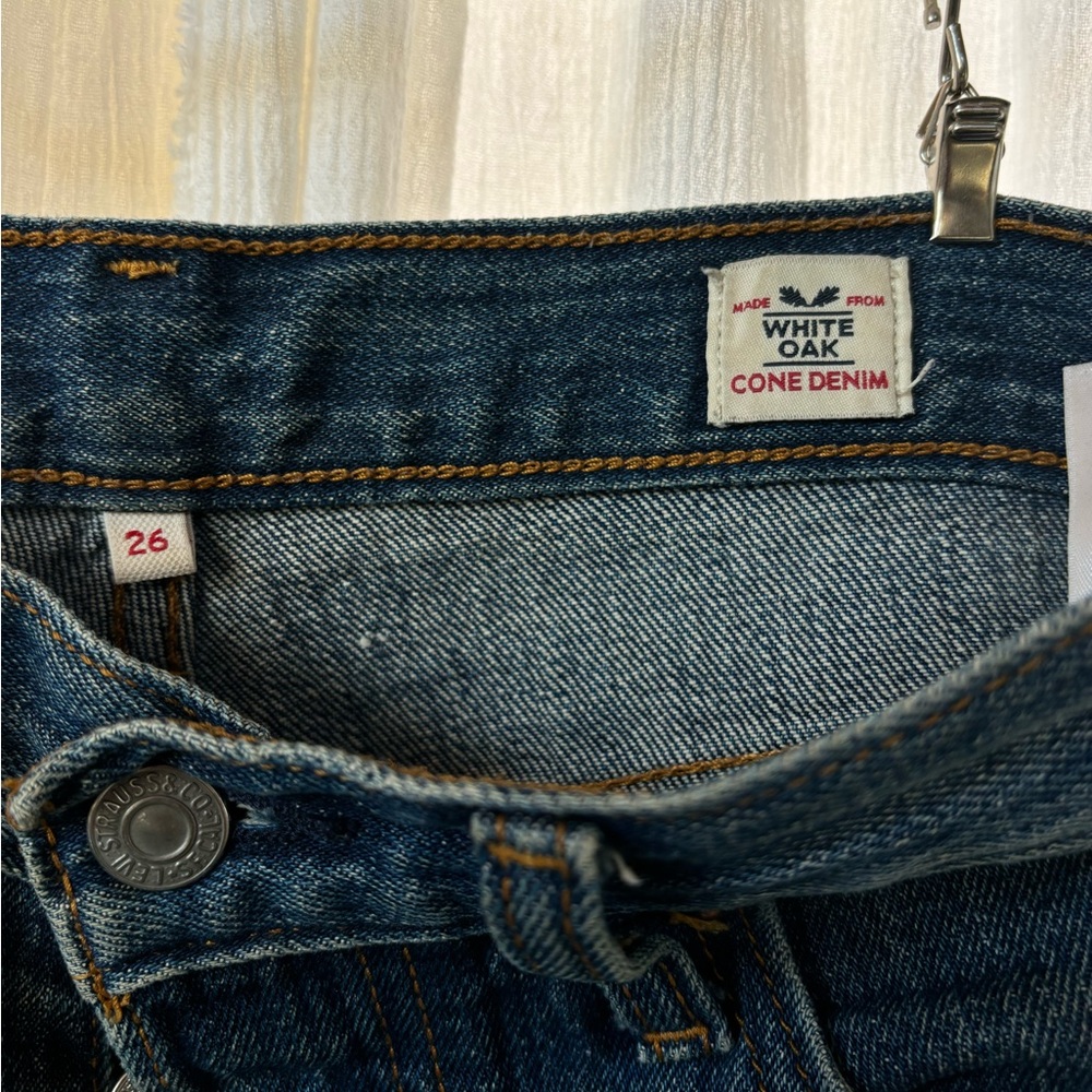 Vintage white oak cone denim Levis